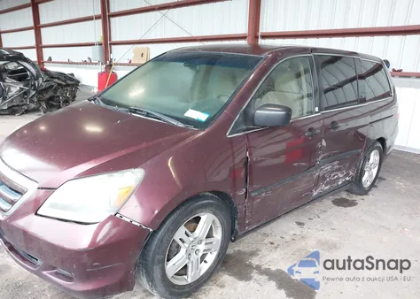 2007 Honda Odyssey Lx из США, поврежденный, VIN 5FNRL38287B103393